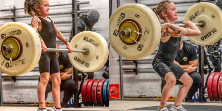 A uimit o lume întreagă. O fetiță de 7 ani este cel mai puternic copil