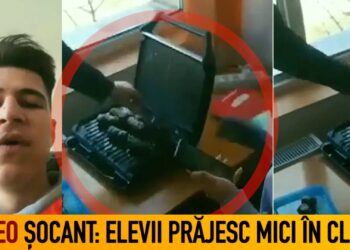 Scandal la un liceu din România, după ce elevii au prăjit mici în sala de clasă