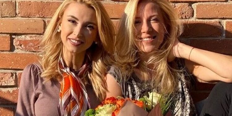 Andreea Bălan și sora lui Tiberiu Argint, prietene la cataramă
