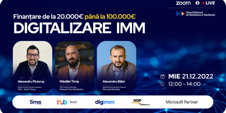 100.000€ pentru digitalizarea companiei. Verifică gratuit dacă ești eligibil!