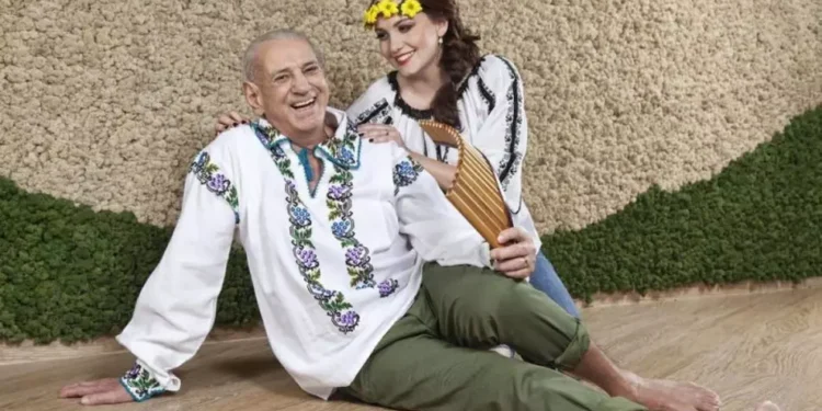 Gheorghe Zamfir, despre soția cu 44 de ani mai tânără: „E un înger, nu ajungem la 80 de ani fără ea”