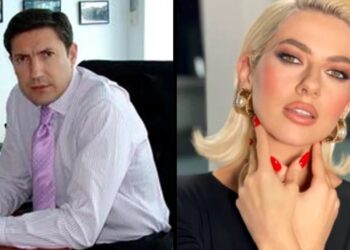 Lidia Buble și iubitul de 61 de ani și-au făcut apariția prin București.  Cei doi au fost surprinși în ipostaze tandre în public